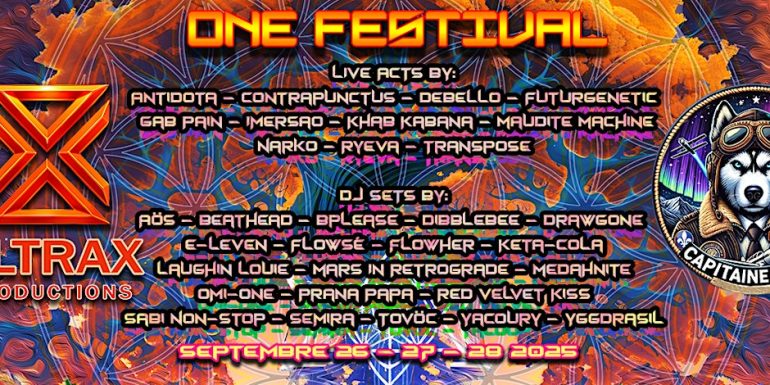One Festival DJ Lineup