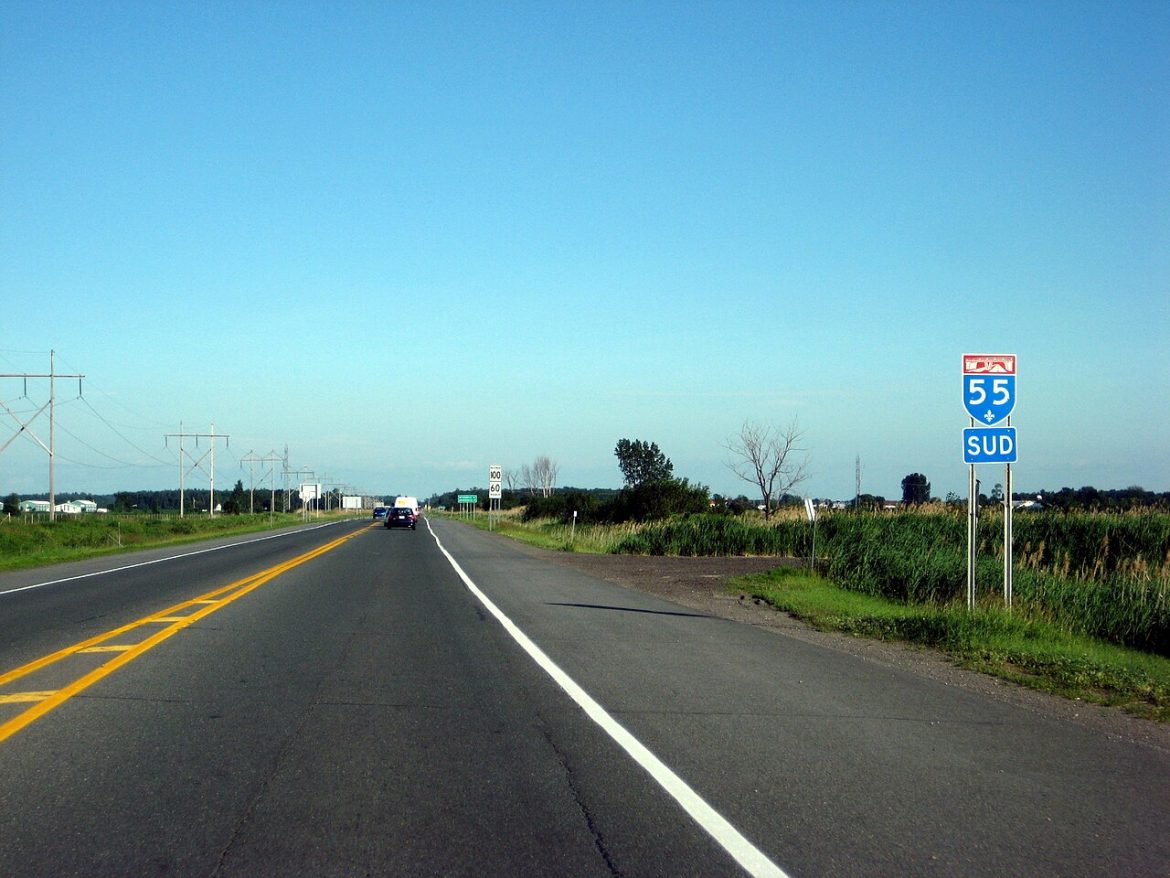 autoroute 55